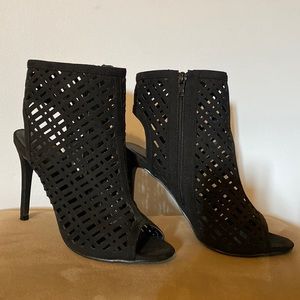 Charlotte Russe, Josephine Valerie, Womens, Black heels, Size 8